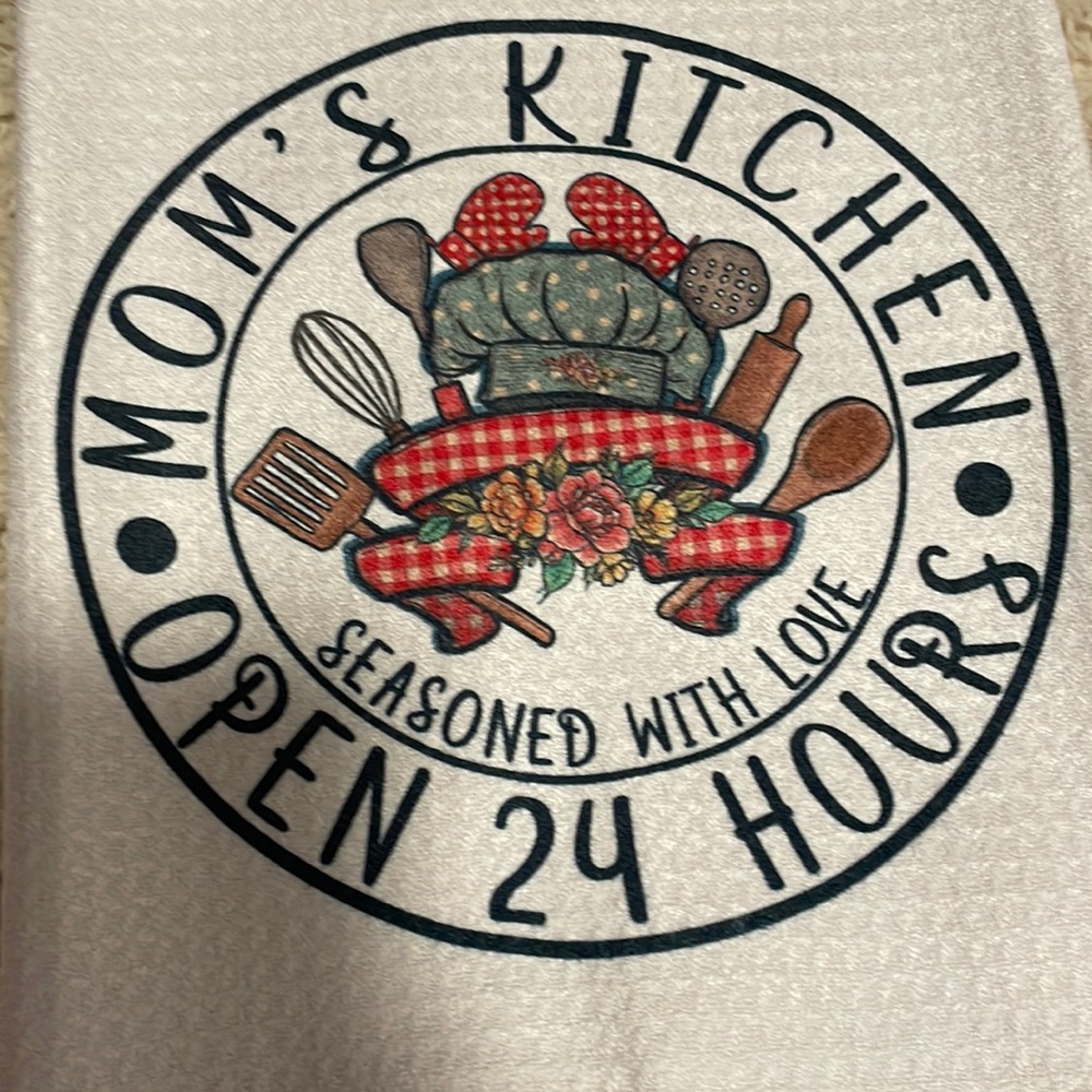 New microfiber dish towel